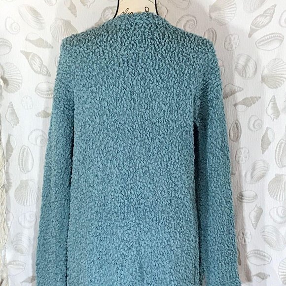 Listicle Blue Knit Cardigan Sweater L - Picture 2 of 5